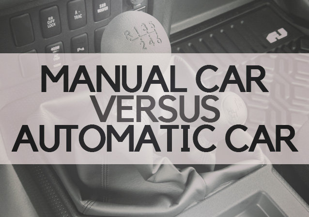 Manual Car VS Automatic Car