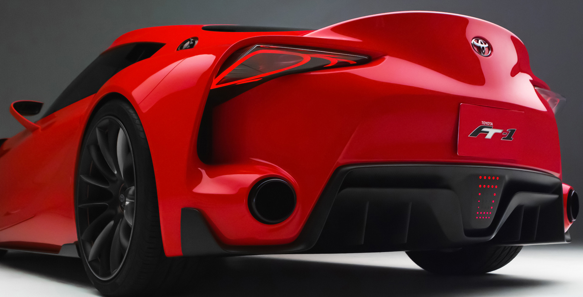 The Toyota FT-1: A Red Hotrod for the Cold Season