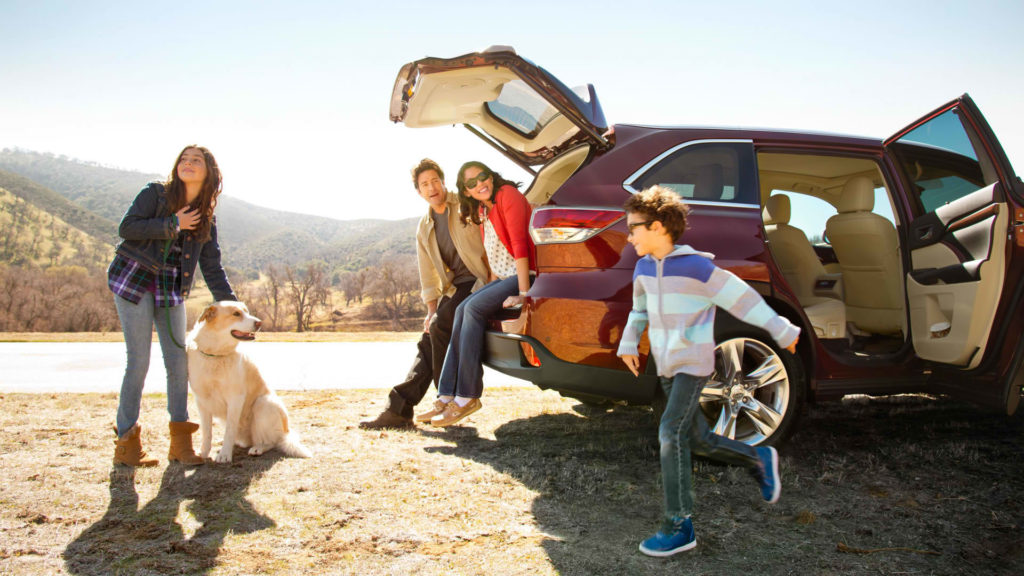 family with toyota