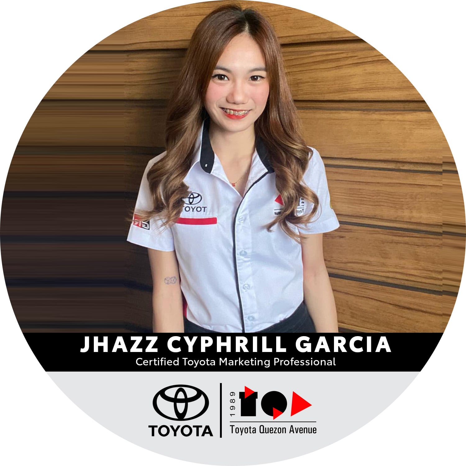 Certified Toyota Marketing Professionals - Jhazz Cyphrill Garcia