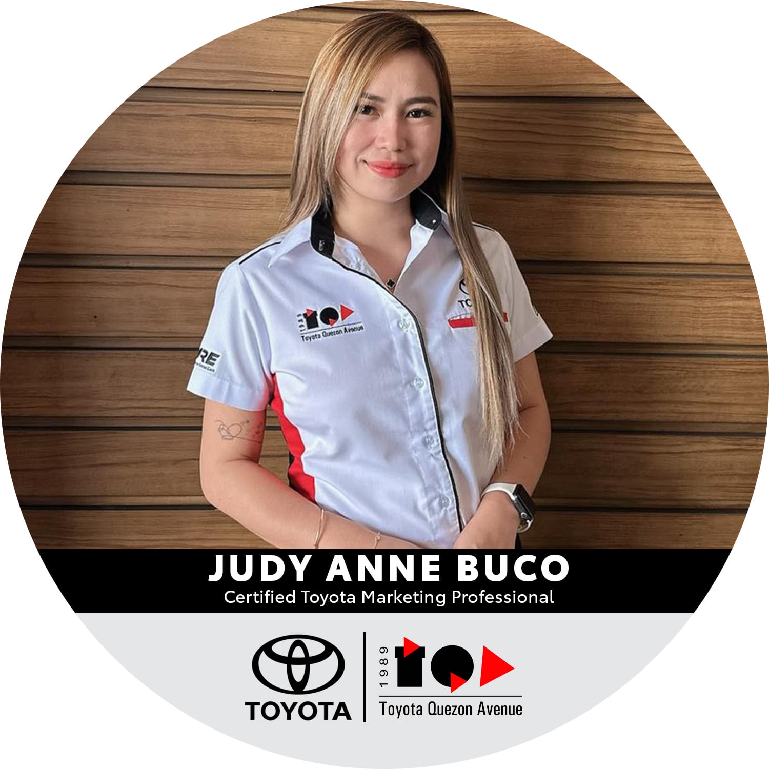 Certified Toyota Marketing Professionals - Judy Anne Buco