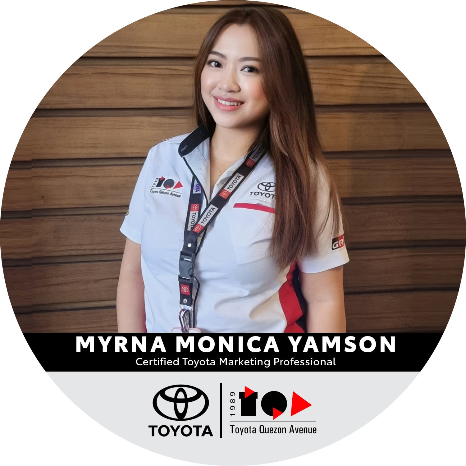 Certified Toyota Marketing Professionals - Myrna Monica Yamson