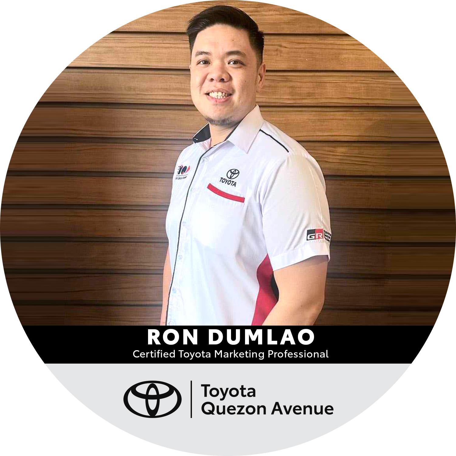 Certified Toyota Marketing Professionals -Ron Dumlao