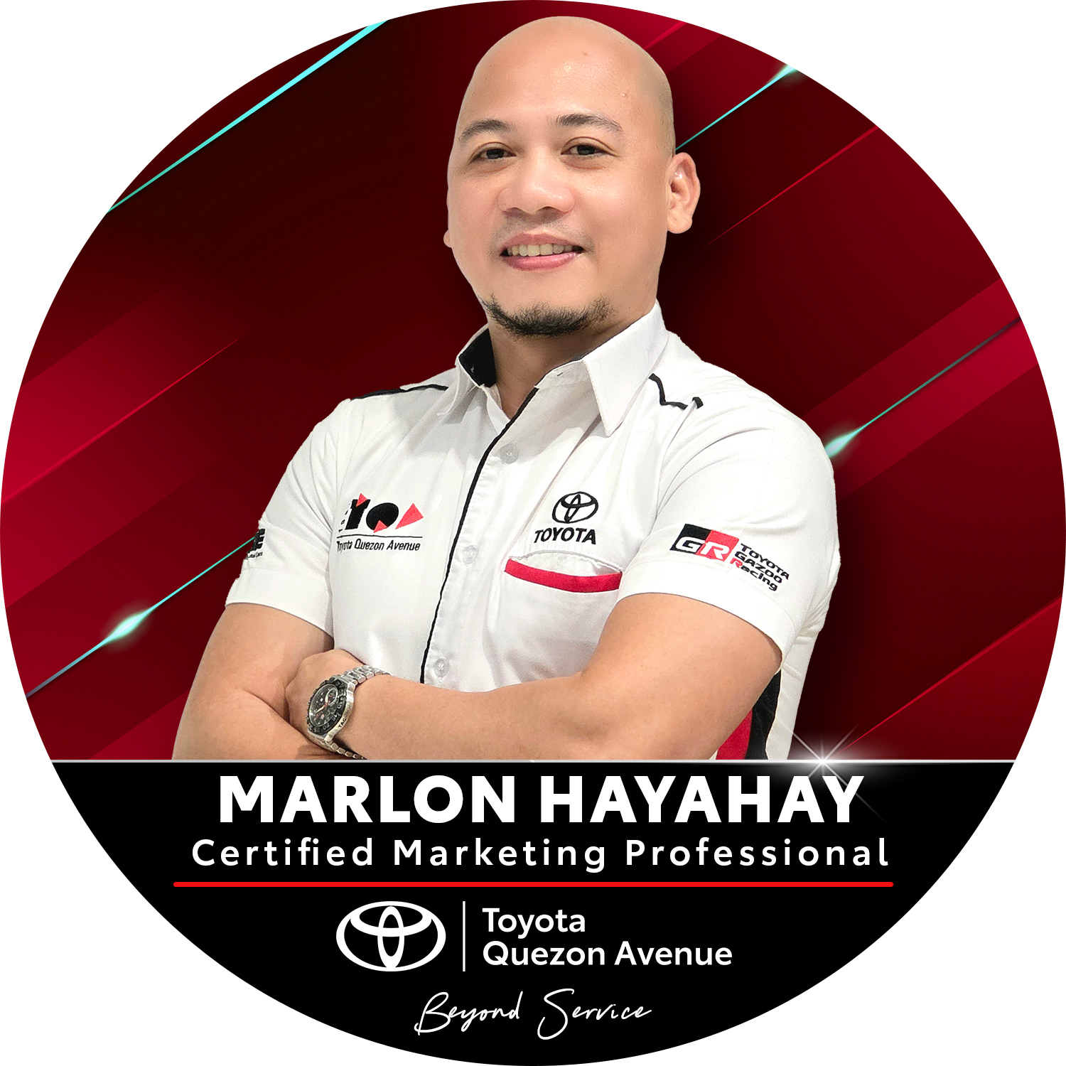 Certified Toyota Marketing Professionals -Marlon Hayahay