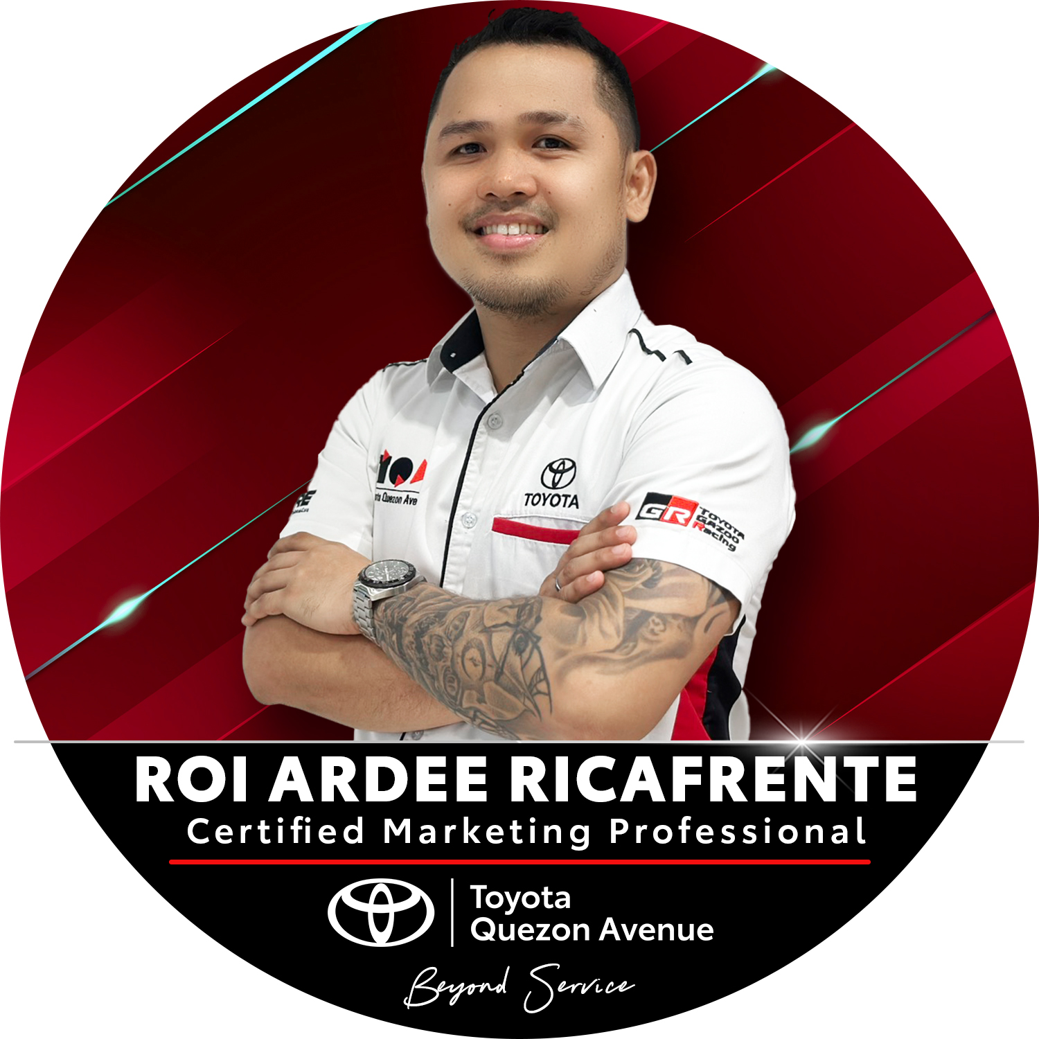 Certified Toyota Marketing Professionals -Roi Ricafrente
