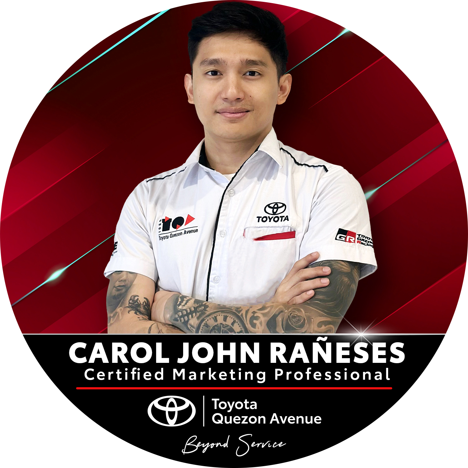 Certified Toyota Marketing Professionals - CJ Rañeses
