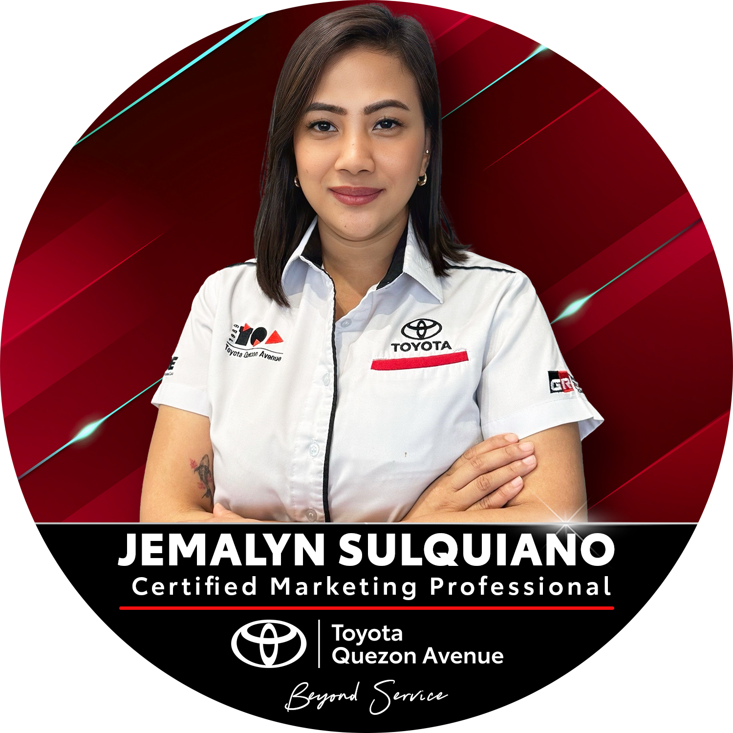 Certified Toyota Marketing Professionals - Jemalyn Sulquino