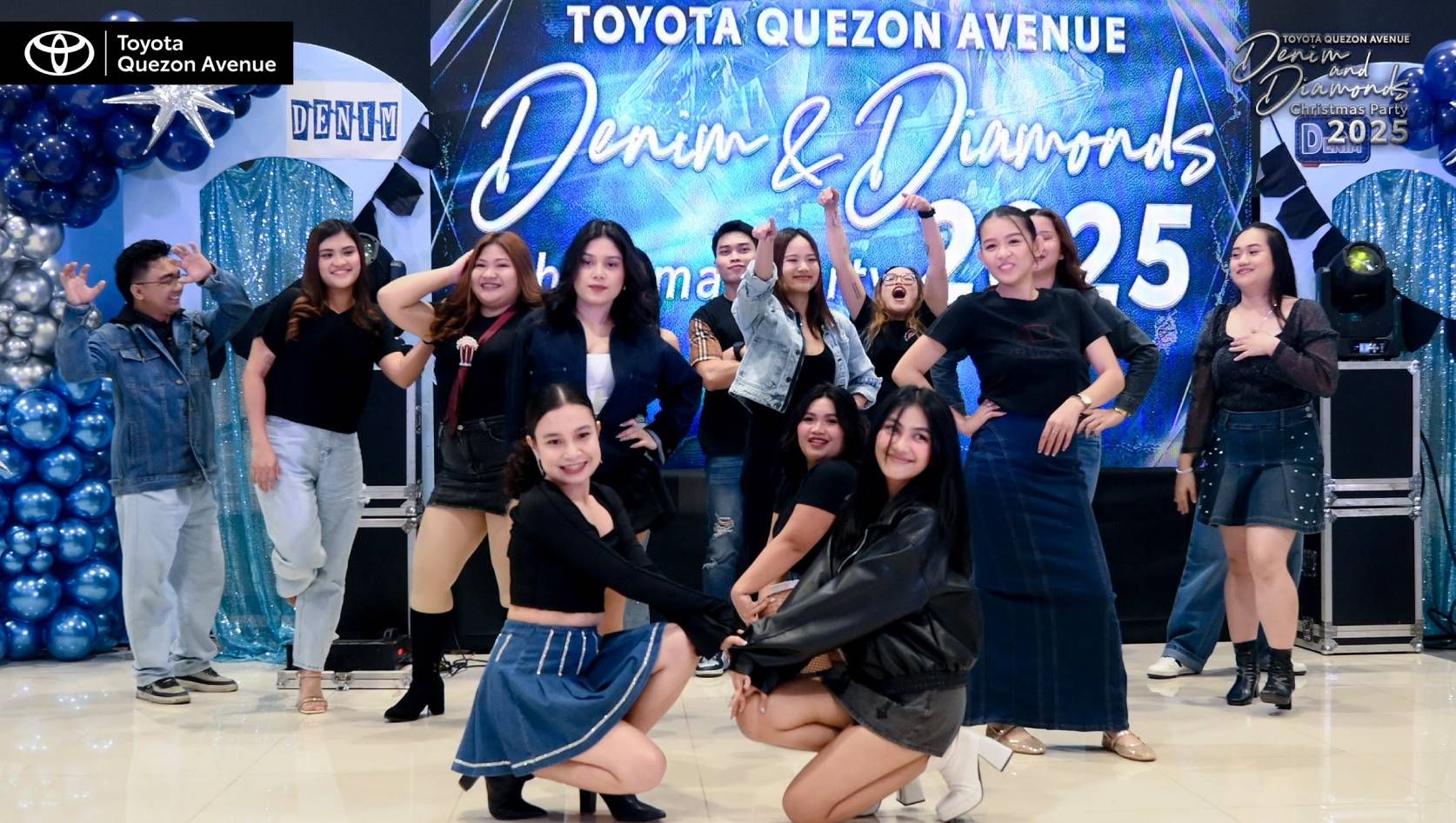 Toyota Quezon Avenue Christmas Party Denim and Diamonds 2025