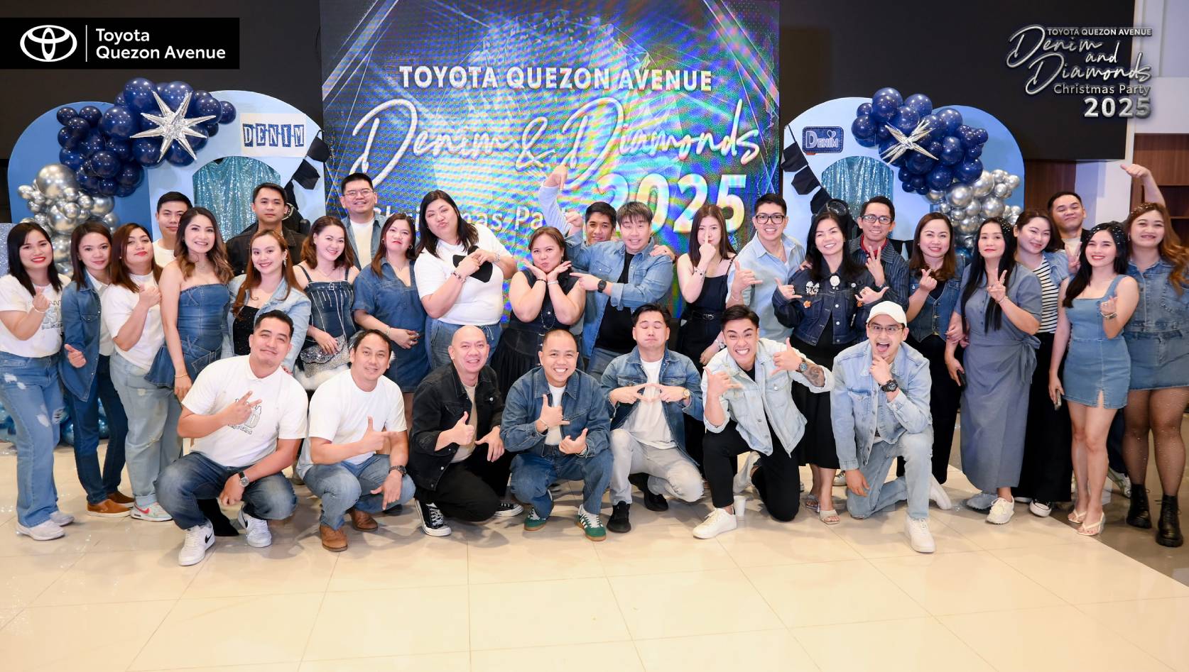 Toyota Quezon Avenue Christmas Party Denim and Diamonds 2025