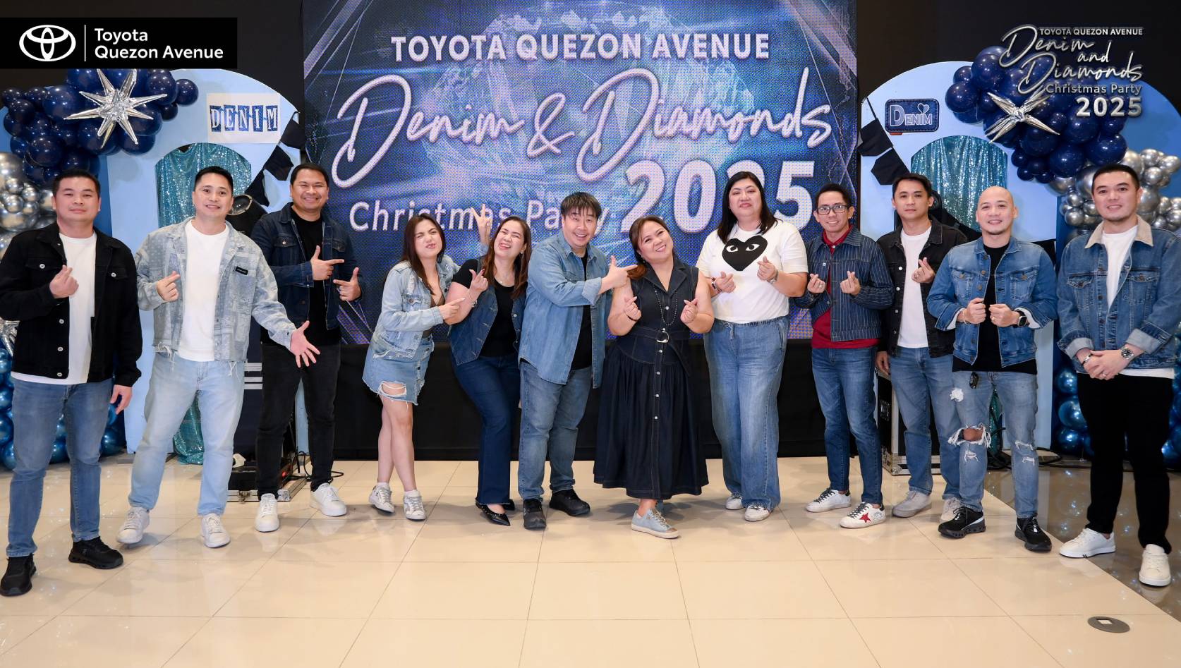 Toyota Quezon Avenue Christmas Party Denim and Diamonds 2025
