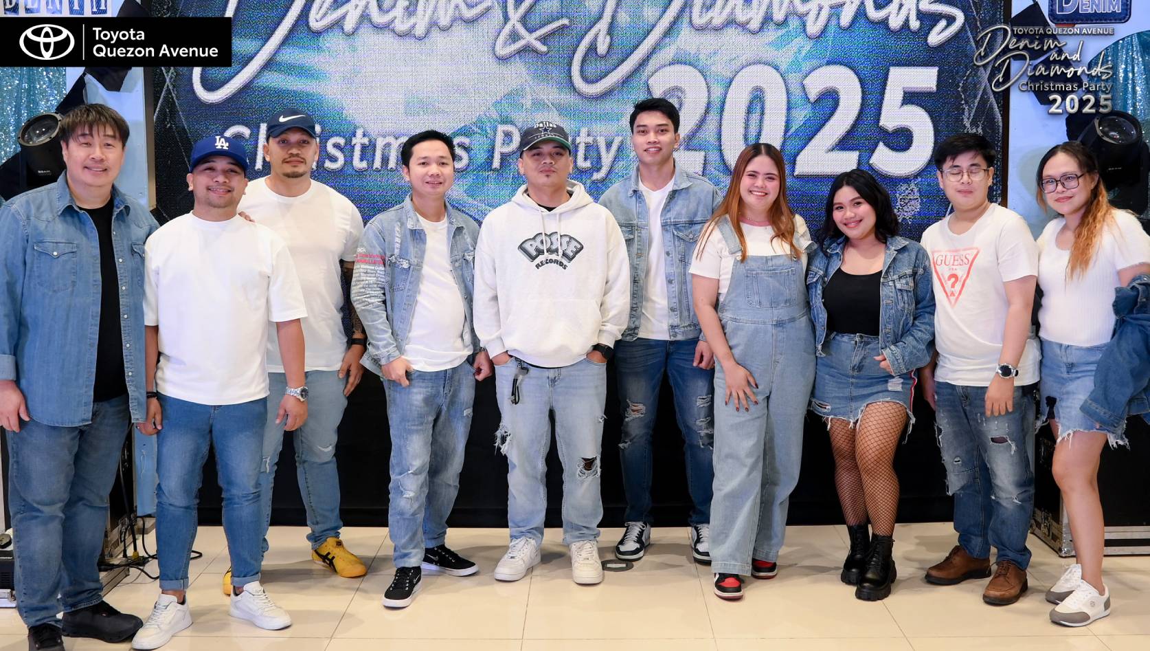 Toyota Quezon Avenue Christmas Party Denim and Diamonds 2025
