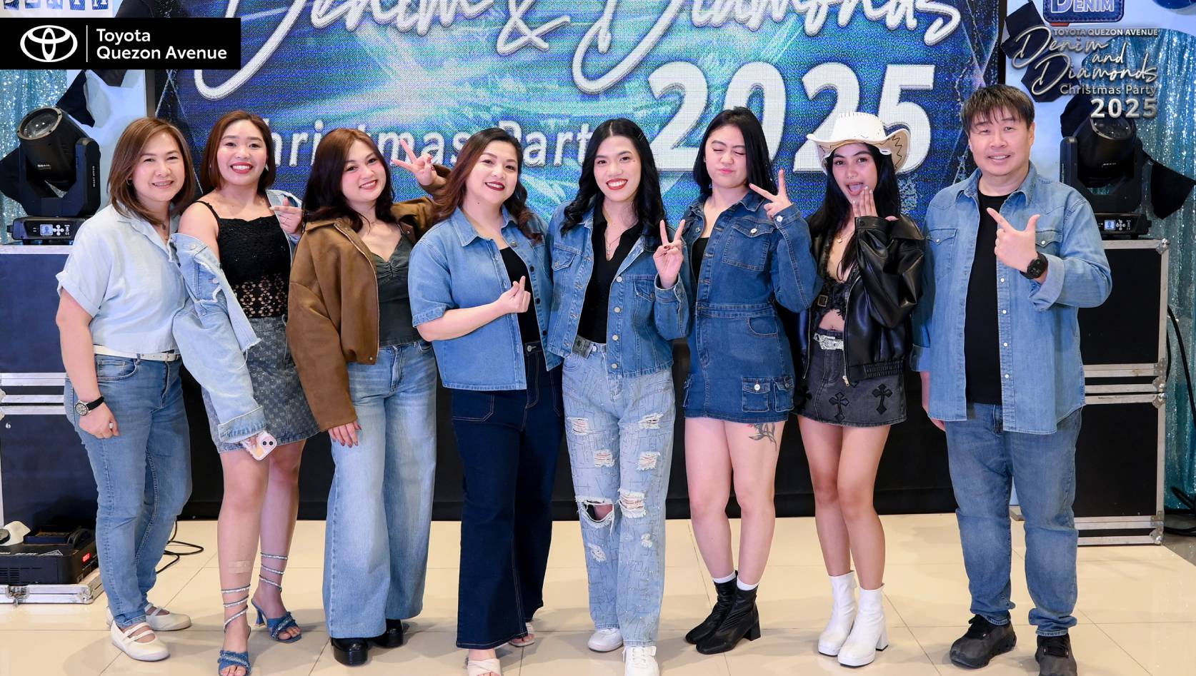 Toyota Quezon Avenue Christmas Party Denim and Diamonds 2025