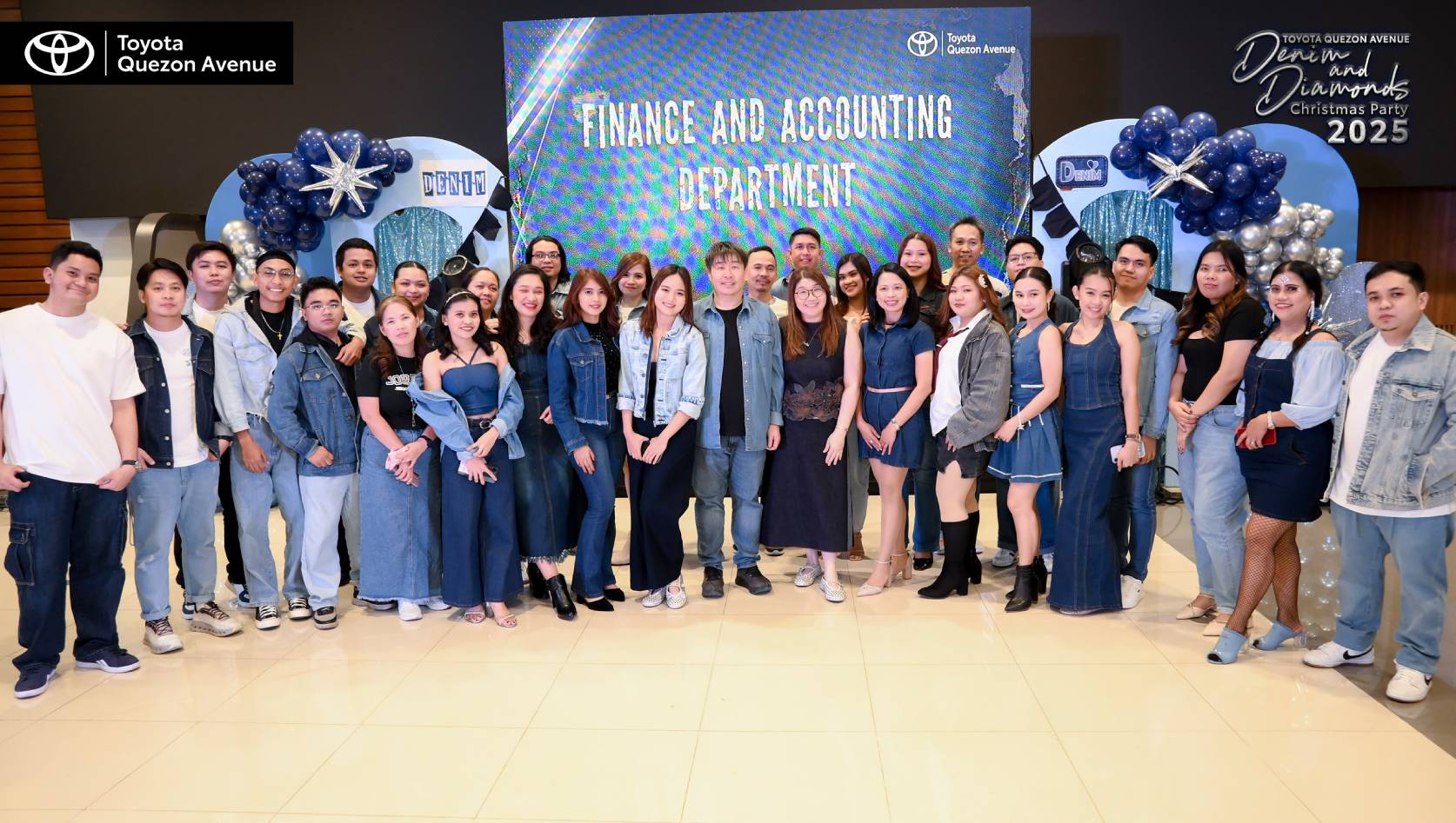 Toyota Quezon Avenue Christmas Party Denim and Diamonds 2025