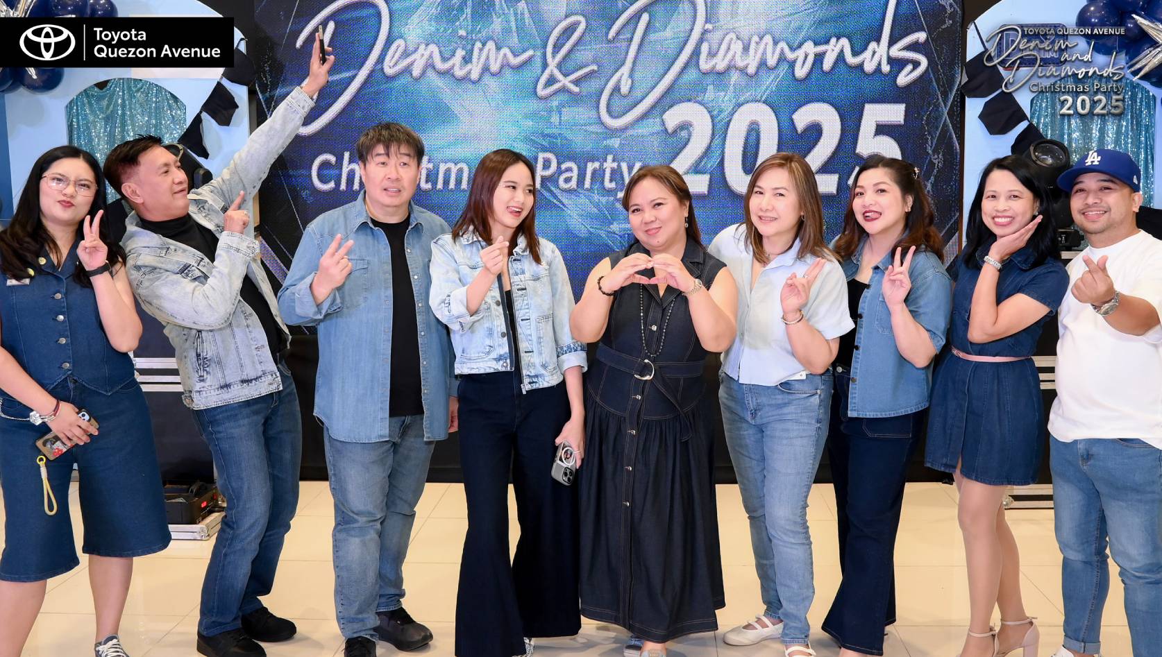 Toyota Quezon Avenue Christmas Party Denim and Diamonds 2025