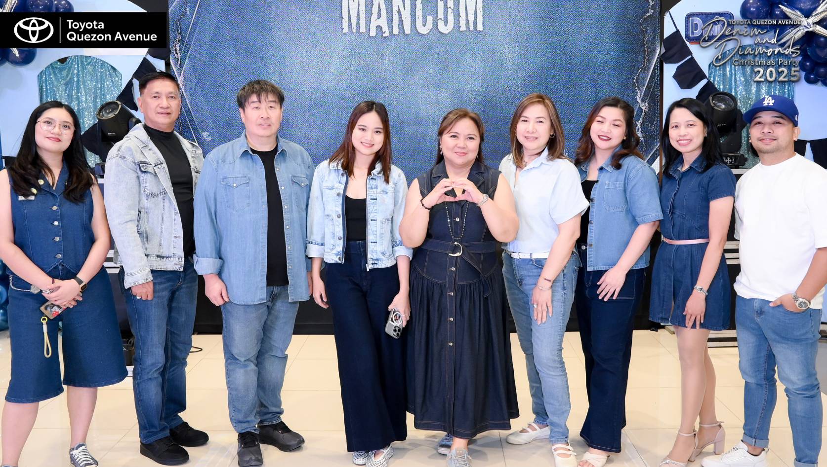 Toyota Quezon Avenue Christmas Party Denim and Diamonds 2025
