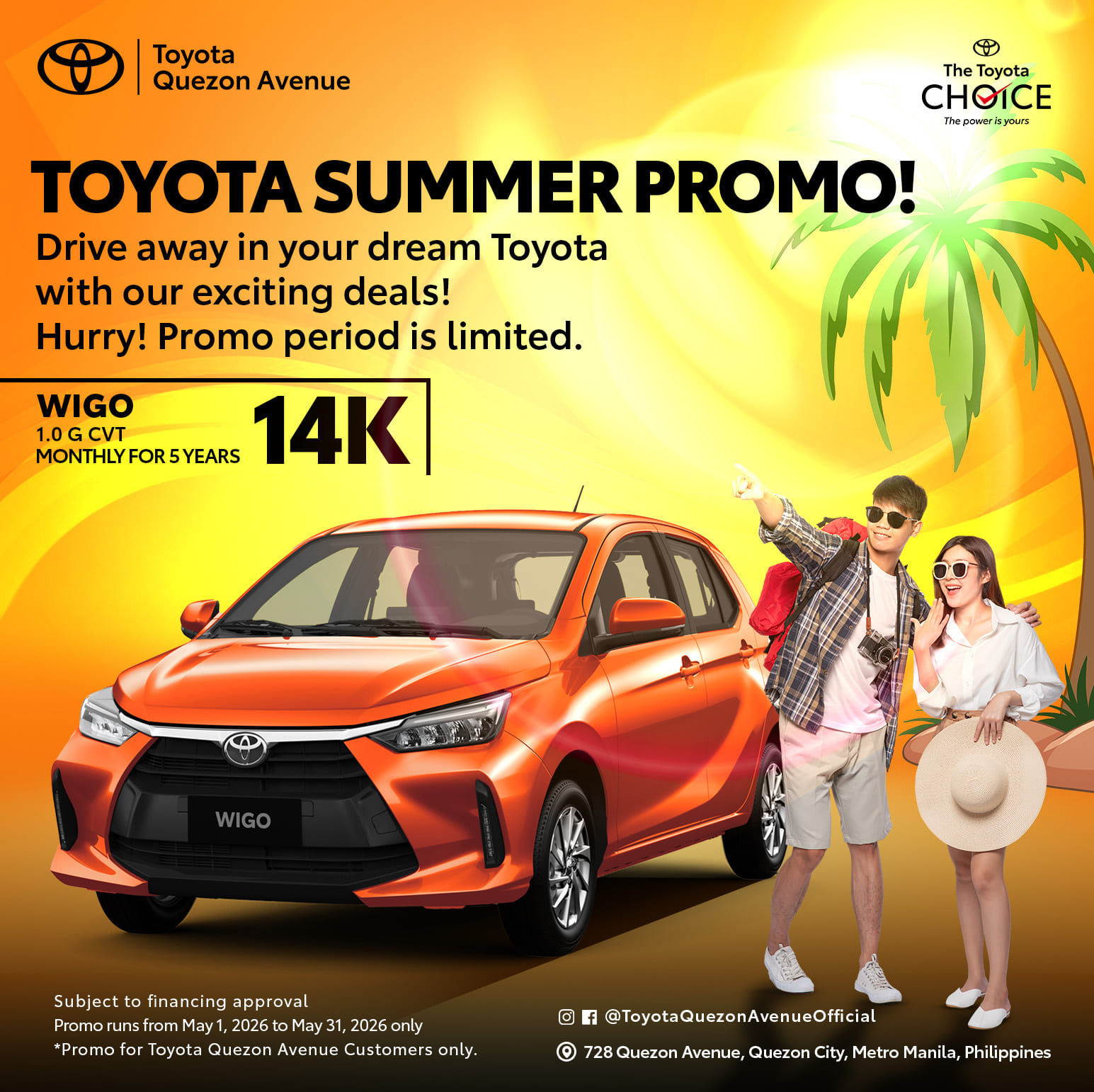 Toyota Summer Promo