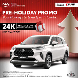 24K | VELOZ 1.5 CVT — MONTHLY FOR 5 YEARS