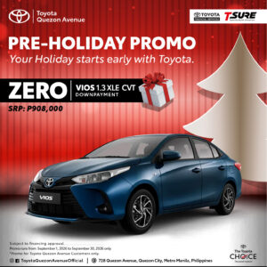 ZERO | VIOS 1.3 XLE CVT — DOWNPAYMENT