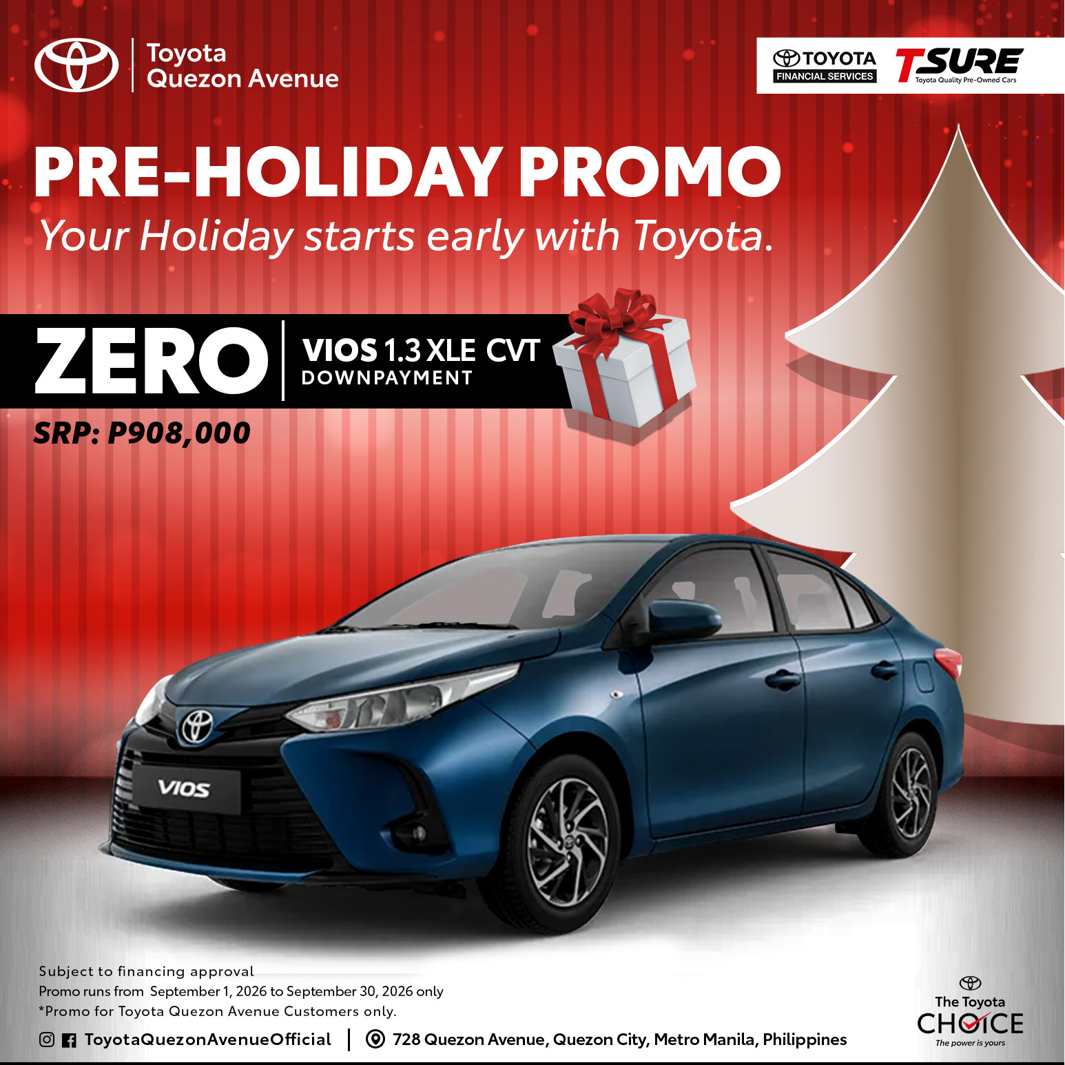 PRE-HOLIDAY PROMO
