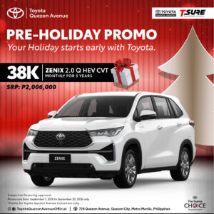 38K | ZENIX 2.0 Q HEV CVT — MONTHLY FOR 5 YEARS