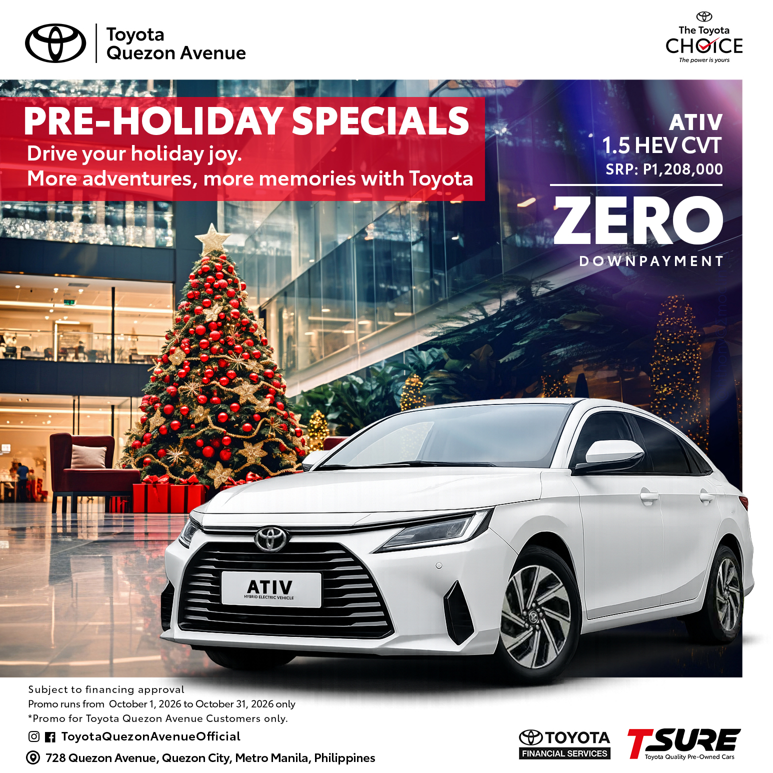 Pre-Holiday Specials